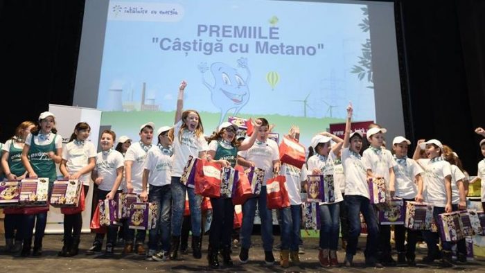 Concursul Metano: Elevii din Tecuci, Făurei, Însurăței, Focșani și București, cei mai creativi participanți