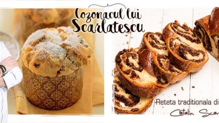 Cozonacul lui Scărlătescu. Ce face să fie diferit acest cozonac de Paşte cu care te ademenim?