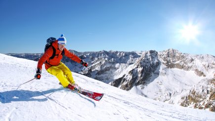 Concurs de ski in Promenada