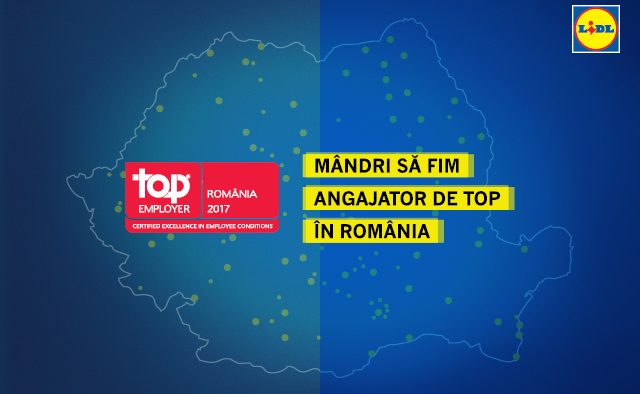 Lidl primește premiul ”Angajator de top” în România și alte 6 țări