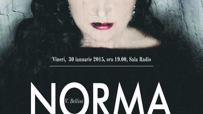 „Norma” întruchipată de soprana Elena Moşuc, la Sala Radio!