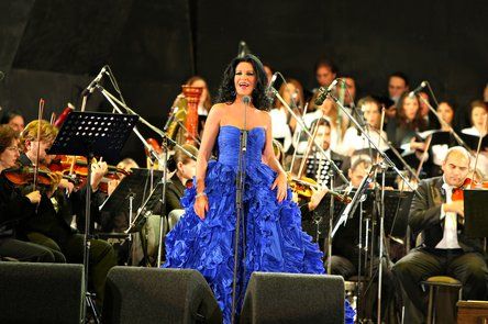 Angela Gheorghiu va concerta alături de Filarmonica George Enescu în Oman