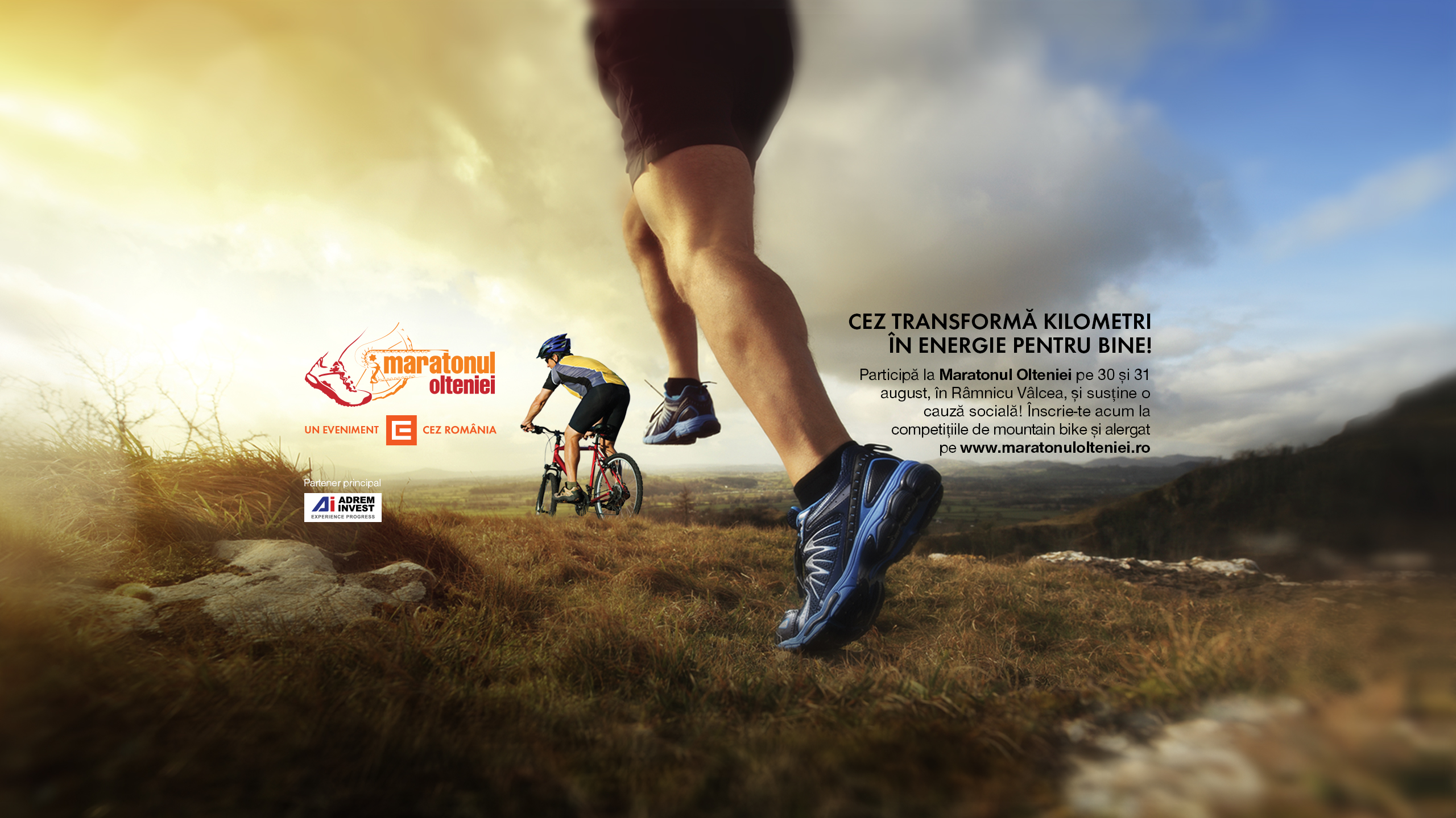 Maratonul Olteniei, competitii de bicicleta si alergare la Ramnicu Valcea