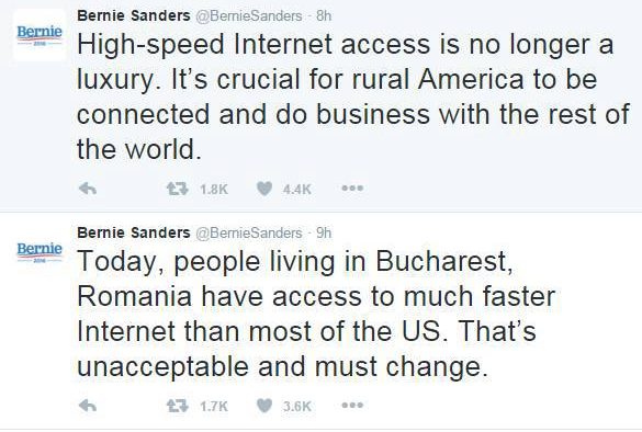 Americanii, invidioşi pe viteza internetului din România
