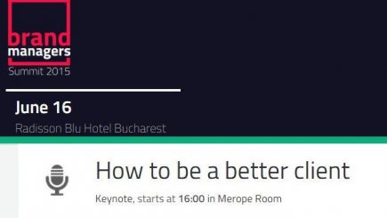 „Cum să devii un client mai bun”. Workshop la Brand Managers Summit