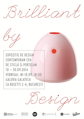 Expozitie de design ceh contemporan de sticla si portelan la Bucuresti
