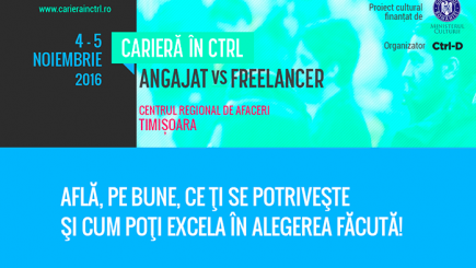Angajat sau freelancer? Carieră în Ctrl ne lămurește