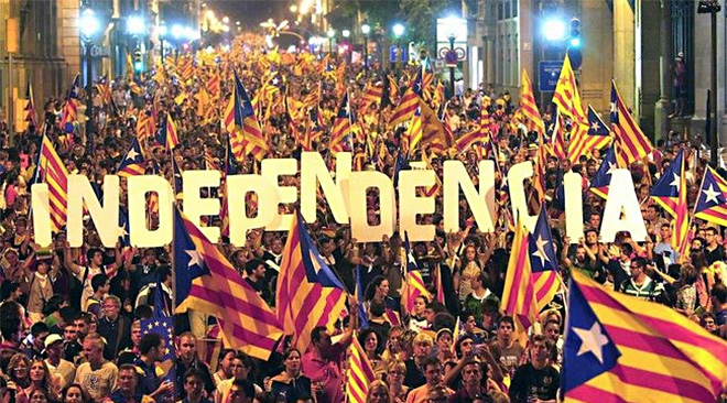 Referendum pe 1 octombrie pentru independenţa Cataloniei