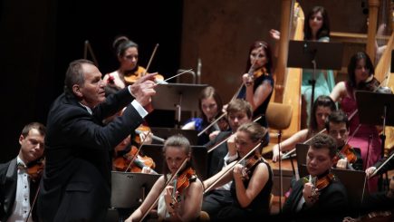 Primul concert al Orchestrei de Tineret România-Moldova