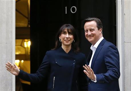 Bancherii londonezi salută victoria lui David Cameron în alegeri