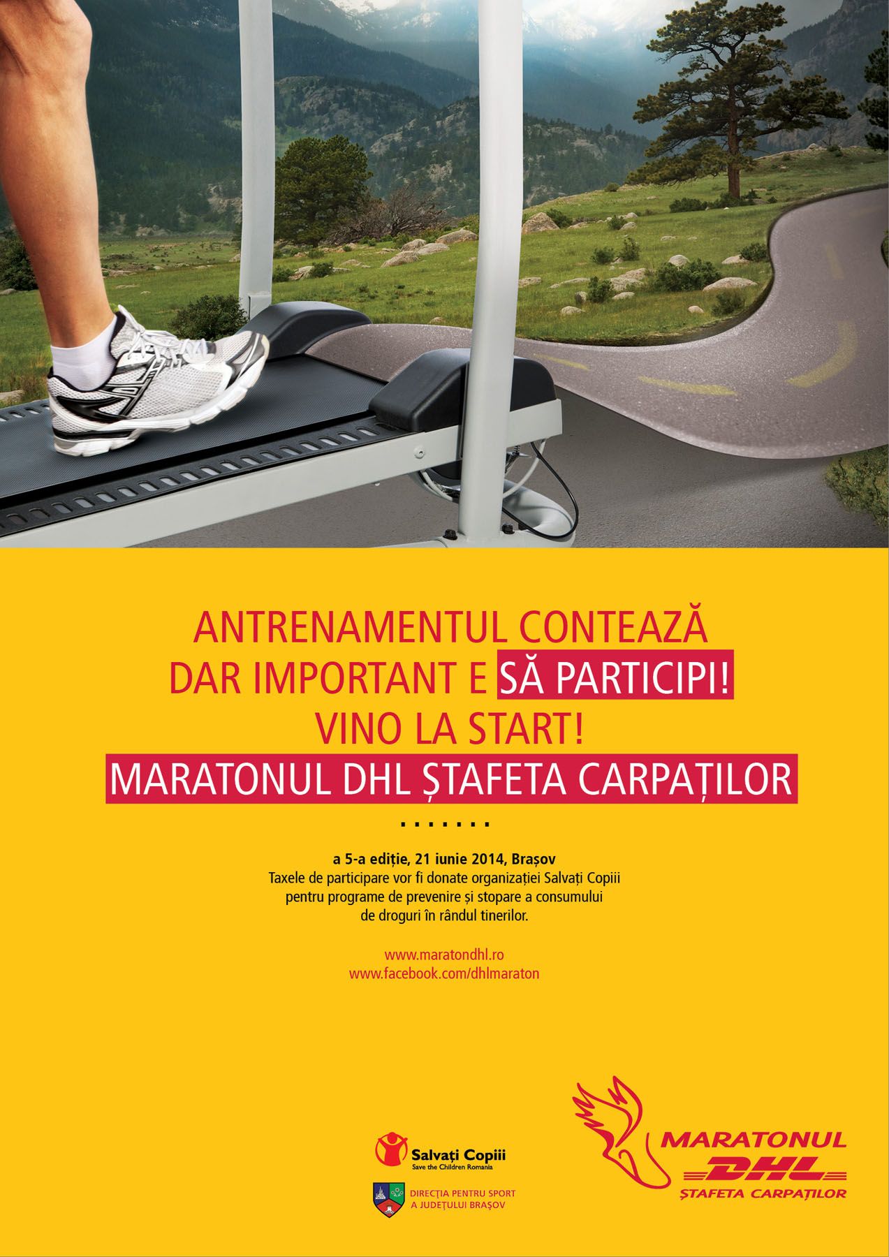 Urmează o nouă ediție a Maratonului DHL Ștafeta Carpaților
