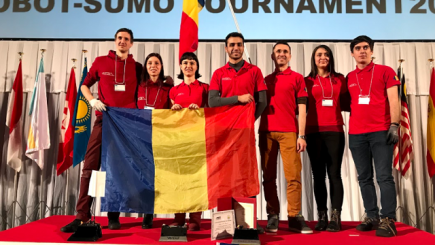 Victorie românească la turneul de sumo robotic de la Tokyo
