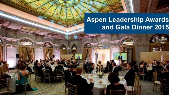 A cincea ediție a Galei Aspen pentru Leadership