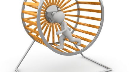 Cum îţi limpezeşti mintea atunci când aleargă ca un hamster într-o rotiţă