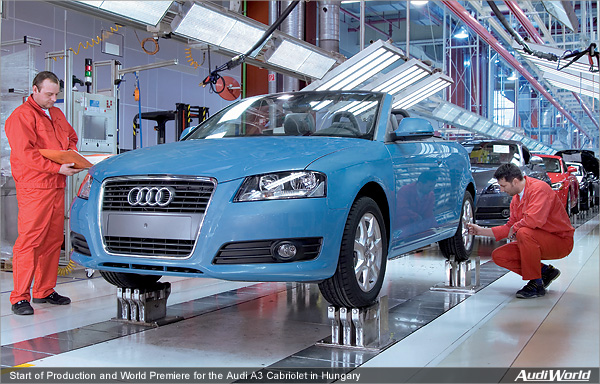 Audi va infiinta 1.200 de noi locuri de munca anul urmator