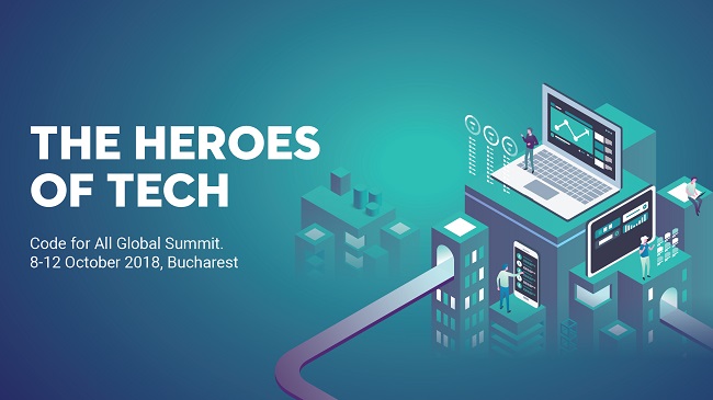 Eroii tehnologiei: Cel mai important eveniment de civic tech din lume este organizat pentru prima dată la București