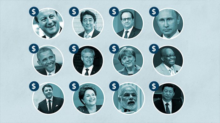 Infografic: Cât câștigă liderii lumii