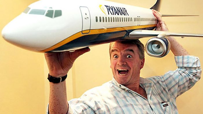 O altă idee exotică a CEO-ului de la Ryanair