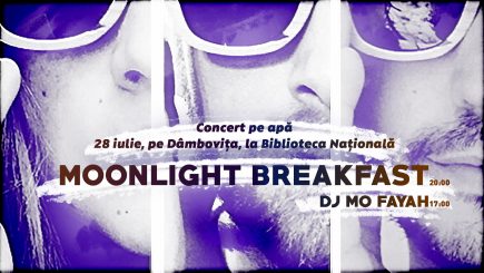 Concert plutitor cu Moonlight Breakfast