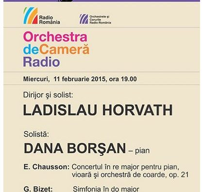 Ladislau Horvath, invitatul Orchestrei de Cameră Radio