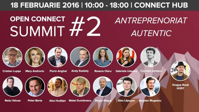 Open Connect Summit#2 - Antreprenoriat autentic