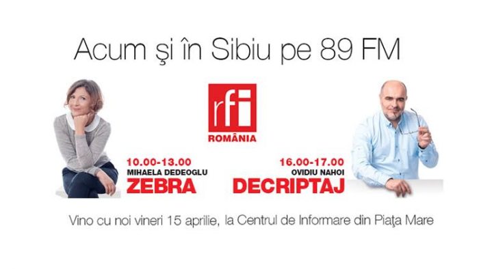 RFI România se lansează la Sibiu, pe 89 FM