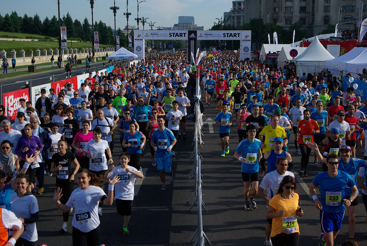 Noi recorduri pentru Petrom Bucharest International Half Marathon