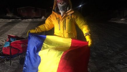 Românul Tibi Uşeriu este din nou marele câştigător al ultramaratonului de la Polul Nord