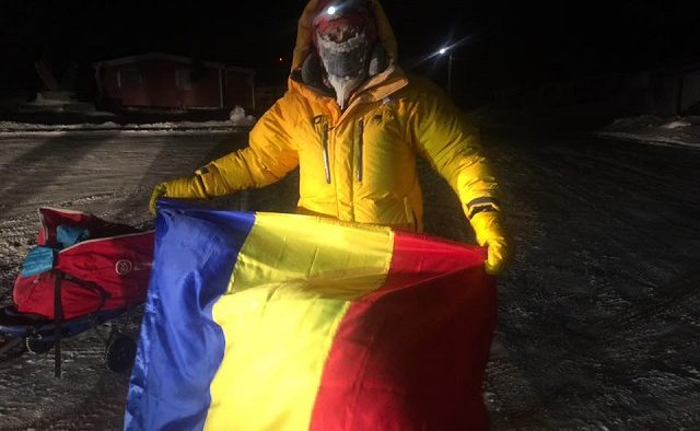 Românul Tibi Uşeriu este din nou marele câştigător al ultramaratonului de la Polul Nord
