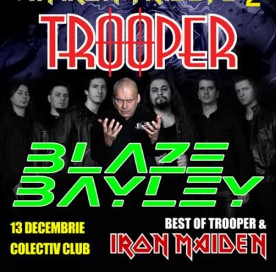 Concert-tribut Iron Maiden la Bucureşti
