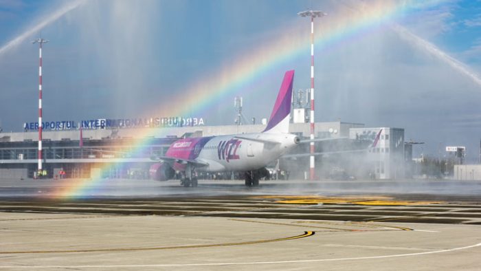 Wizz Air a investit 100 de milioane de Euro la Sibiu