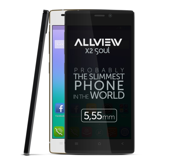 Allview a lansat cel mai subțire telefon din lume