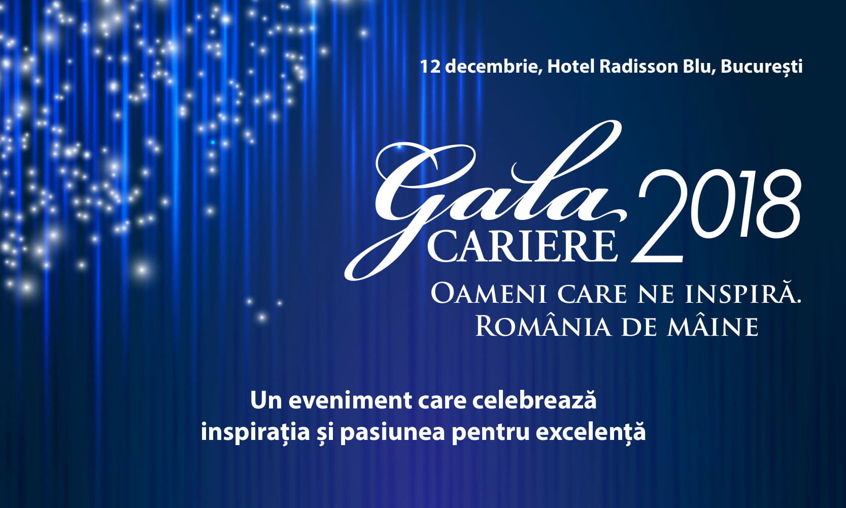 Tu alegi românii care ne inspiră, iar noi îi premiem la Gala Premiilor Revistei CARIERE 2018!