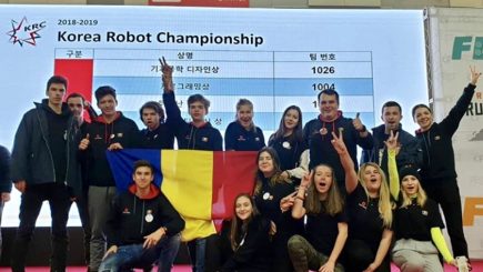Elevii români au câștigat mai multe premii la Campionatul de Robotică din Coreea de Sud