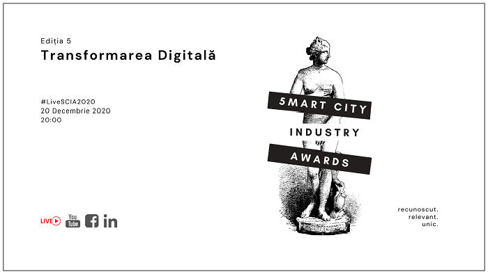 Smart City Industry Awards dă startul înscrierilor pentru ediția a V-a