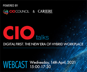 CIO Talks. Digital first. The new era of hybrid workplace