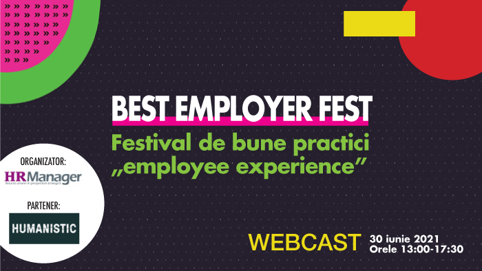Best Employer Fest - Festival de bune practici „employee experience”