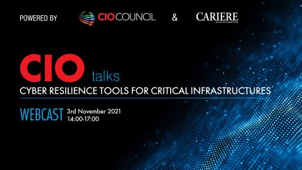 CIO Talks. Cyber Resilience tools for critical infrastructures.