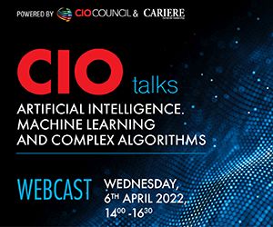 CIO Talks. Artificial Intelligence. Machine Learning and Complex algorithms