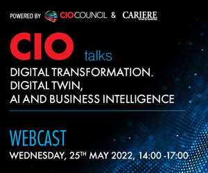 CIO Talks. Digital Transformation. Digital twin, AI and Business Intelligence