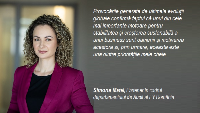 Simona Matei devine Partener în cadrul departamentului de Audit al EY România