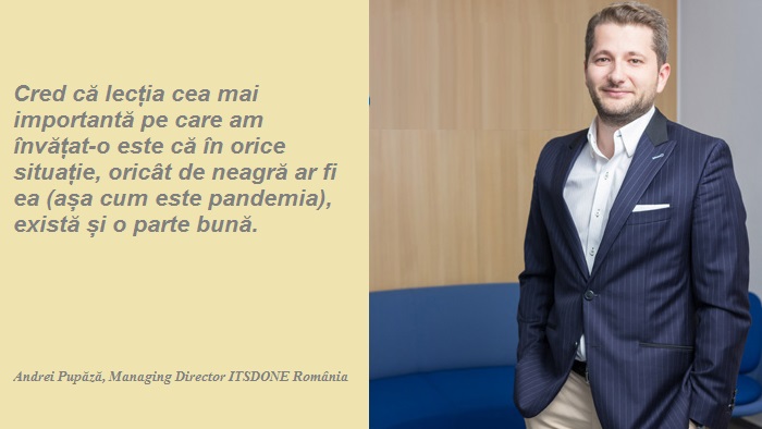 Andrei Pupăză: Pandemia mi-a dat timpul necesar să mă aplec asupra unui MBA