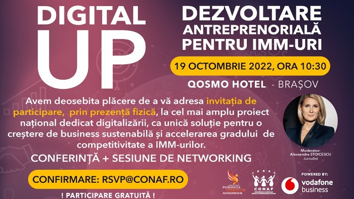 Digital Up – o dezbatere națională pentru o Românie digitalizată