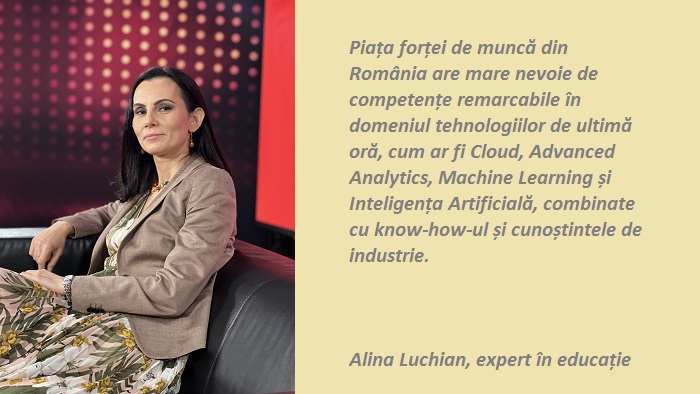 „România este un hub tehnologic la nivelul regiunii” – Alina Luchian, expert în educație