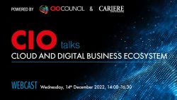 CIO Talks. Cloud and digital business ecosystem