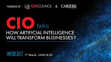 CIO Talks. How Artificial Intelligence Will Transform Businesses?