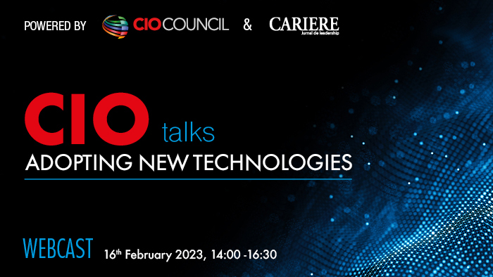 <strong>CIO Talks – Adopting New Technologies</strong> <strong></strong><strong>Webcast, </strong><strong>Joi, 16 februarie 2023</strong>