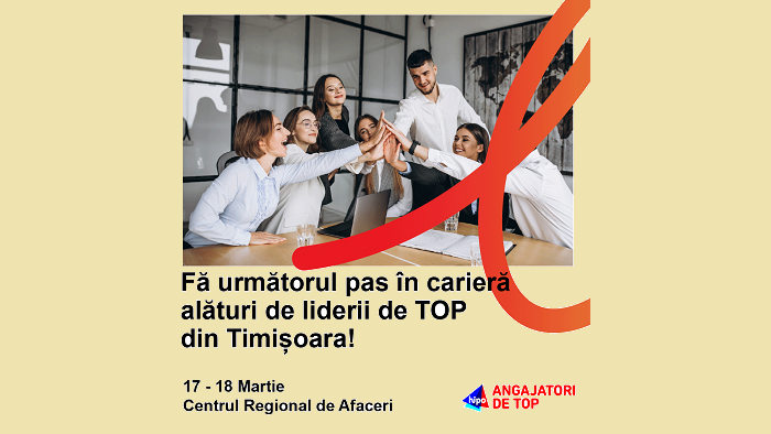 5 motive pentru care merită să participi la Angajatori de TOP Timișoara primăvara aceasta