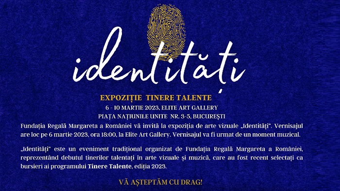 Identități – prima expoziție de arte vizuale și recital de muzică clasică oferite de noua generație de muzicieni și artiști vizuali Tinere Talente