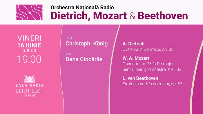 Din Franța la București: Pianista Dana Ciocârlie cântă Mozart la Sala Radio